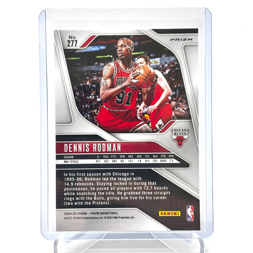 Dennis Rodman (Chicago Bulls) Prizm Legends, Green Prizm
