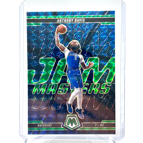 Anthony Davis (Dallas Mavericks) Mosaic Jam Masters, Green Prizm
