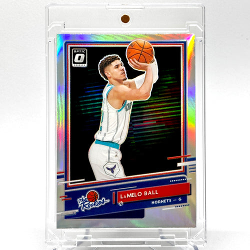 RC LaMelo Ball (Charlotte Hornets) Optic, The Rookies holo