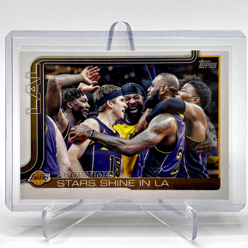 Stars Shine in LA (LA Lakers) Topps Flagship
