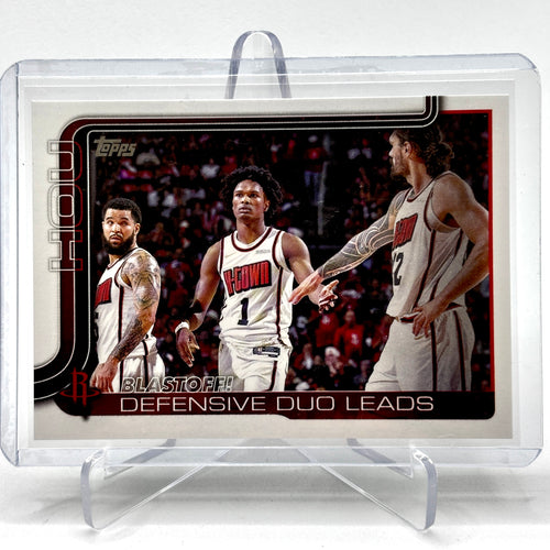 Defensive Duo Leads (Houston Rockets) Topps Flagship