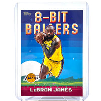 Lebron James (LA Lakers) Topps Flagship, 8 Bit Ballers
