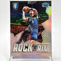 Paolo Banchero (Orlando Magic) Totally Certified, Rock The Rim, mirror refractor
