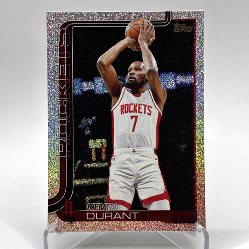 Kevin Durant (Houston Rockets) Topps Flagship, Silver Sand Glitter