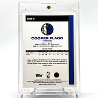RC Cooper Flagg (Dallas Mavericks) Topps Anniversary, refractor rookie
