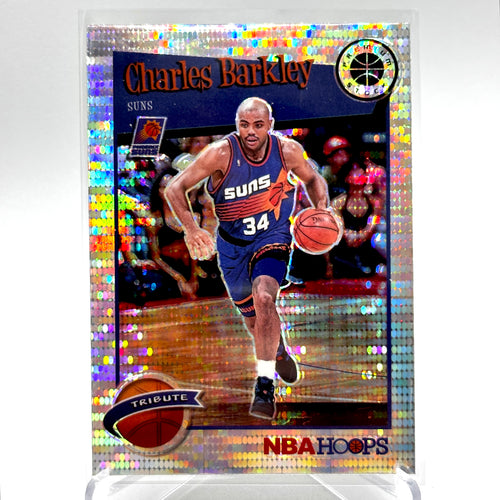 Charles Barkley (Phoenix Suns) Hoops Premium Stock Tribute, Pulsar Prizm