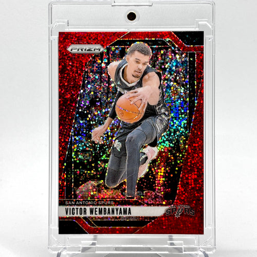 SSP Victor Wembanyama (San Antonio Spurs) Prizm Red Sparkle