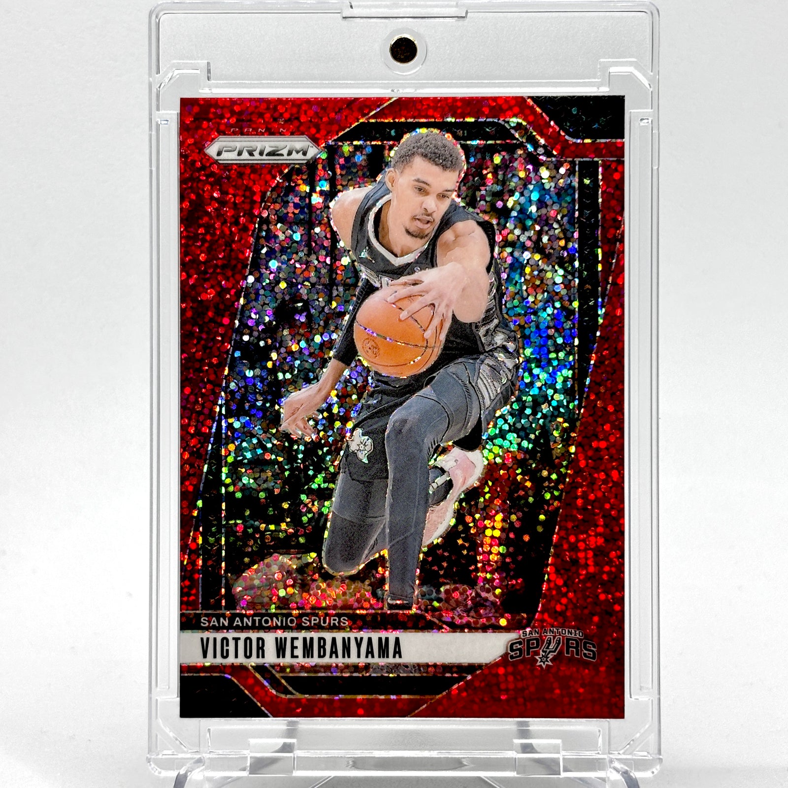 SSP Victor Wembanyama (San Antonio Spurs) Prizm Red Sparkle