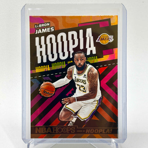 Lebron James (LA Lakers) NBA Hoops, Hoopla holo refractor