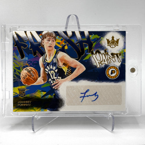 RC /125 Johnny Furphy (Indiana Pacers) Court Kings, Fresh Paint rookie signature 21/125