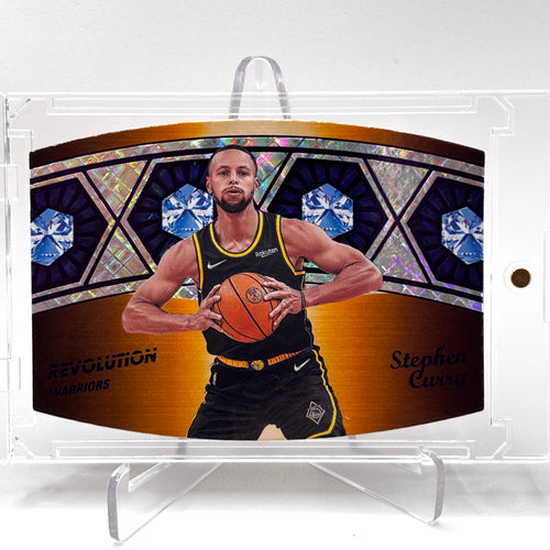 /99 Stephen Curry (Golden State Warriors) Revolution Ring Bearers, Cosmic die cut 37/99