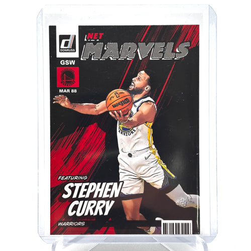 Stephen Curry (Golden State Warriors) Donruss, Net Marvels