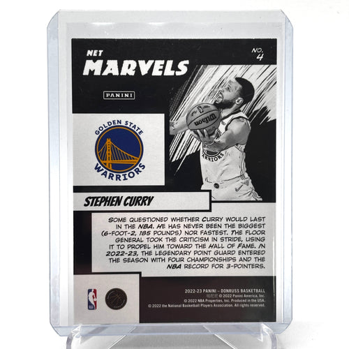 Stephen Curry (Golden State Warriors) Donruss, Net Marvels