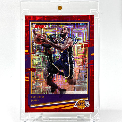 SSP /99 Lebron James (LA Lakers) Donruss Choice red 42/99