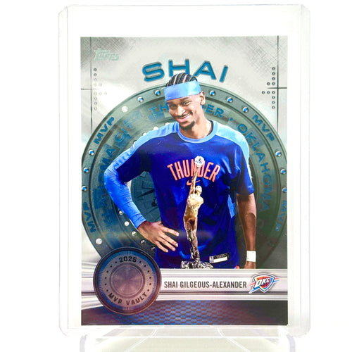 Shai Gilgeous Alexander (OKC Thunder) Topps 2025 MVP Vault