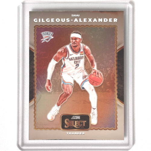 Shai Gilgeous-Alexander (OKC Thunder) Select Score, holo