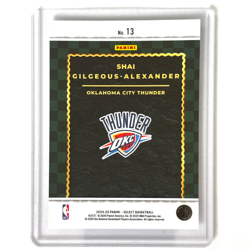 Shai Gilgeous-Alexander (OKC Thunder) Select Score, holo