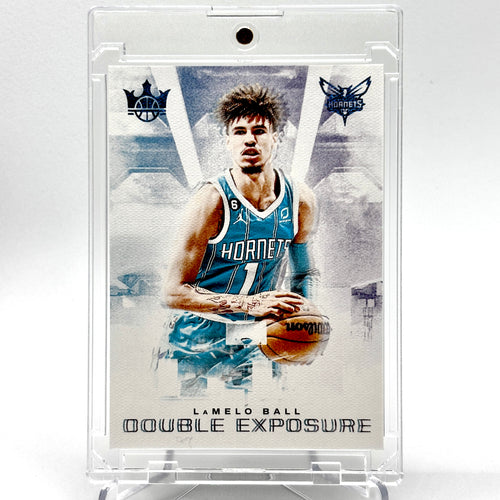 /99 Lamelo Ball (Charlotte Hornets) Court Kings, Double Exposure amethyst 71/99