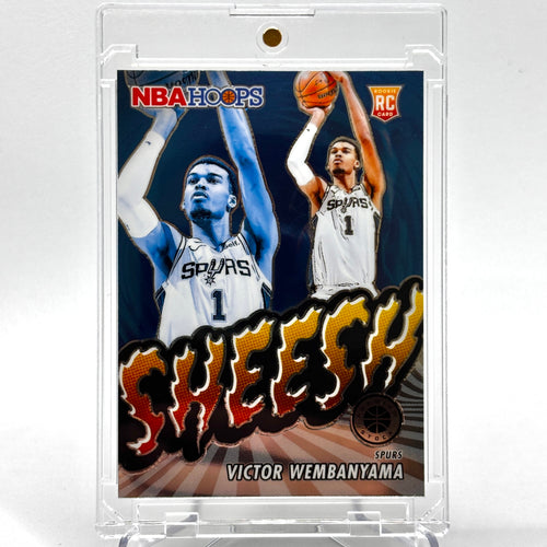 RC Victor Wembanyama (San Antonio Spurs) Hoops Premium Stock, Sheesh holo