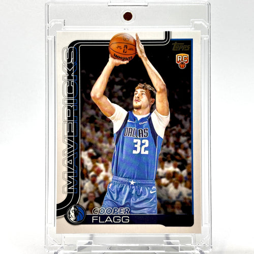RC Cooper Flagg (Dallas Mavericks) Topps - first offical NBA rookie card