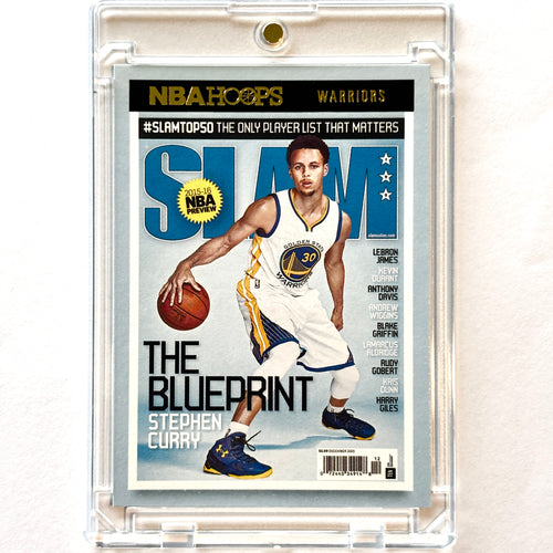 Stephen Curry (Golden State Warriors) Hoops Slam, gold logo variation