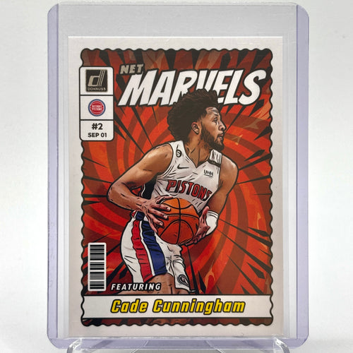 Cade Cunningham (Detroit Pistons) Donruss Net Marvels