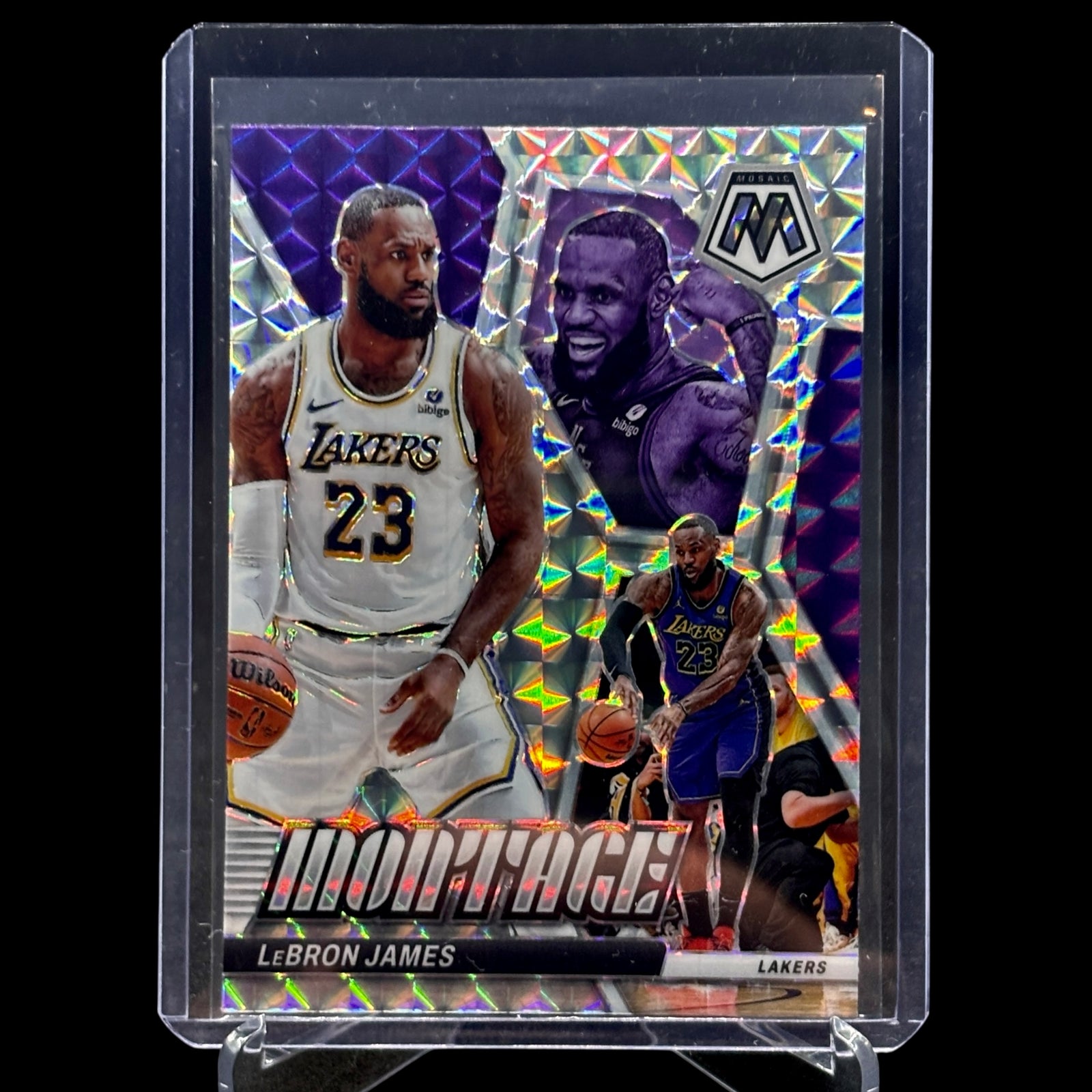 Lebron James (LA Lakers) Mosaic Montage Prizm