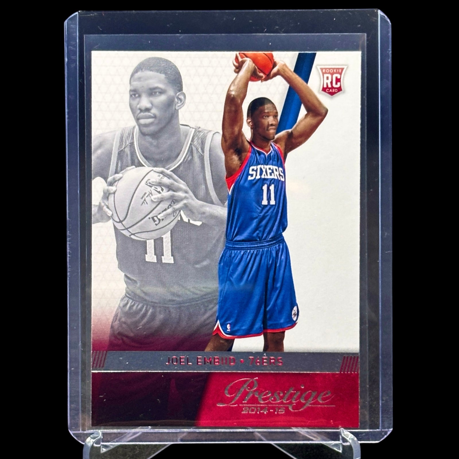 RC Joel Embiid (Philadelphia 76ers) Prestige Rookie Card